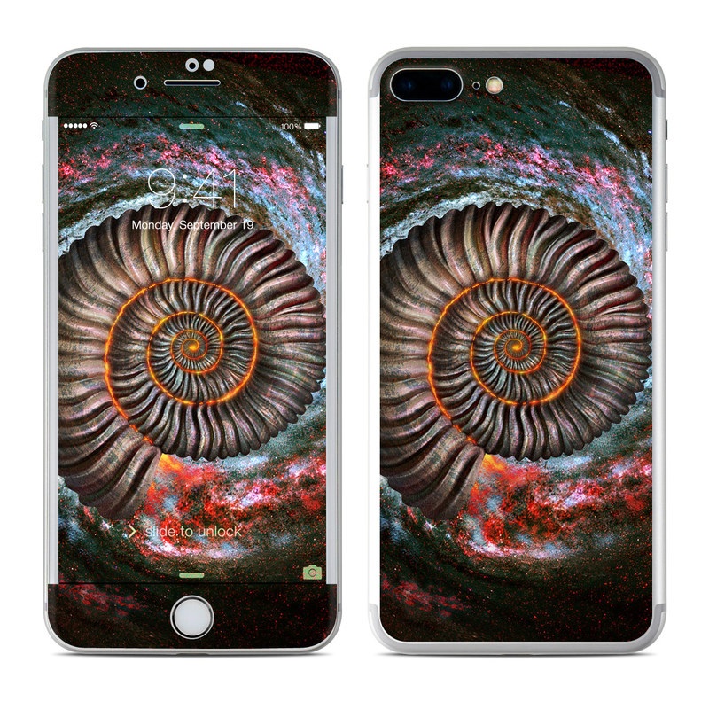 Apple iPhone 7 Plus Skin - Ammonite Galaxy by Jerry LoFaro | DecalGirl