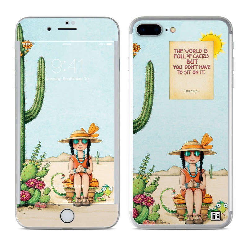 Apple iPhone 7 Plus Skin - Cactus (Image 1)