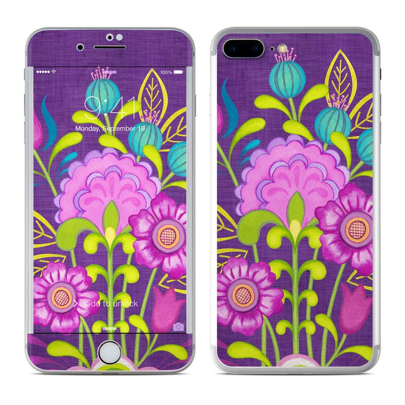 Apple iPhone 7 Plus Skin - Floral Bouquet (Image 1)
