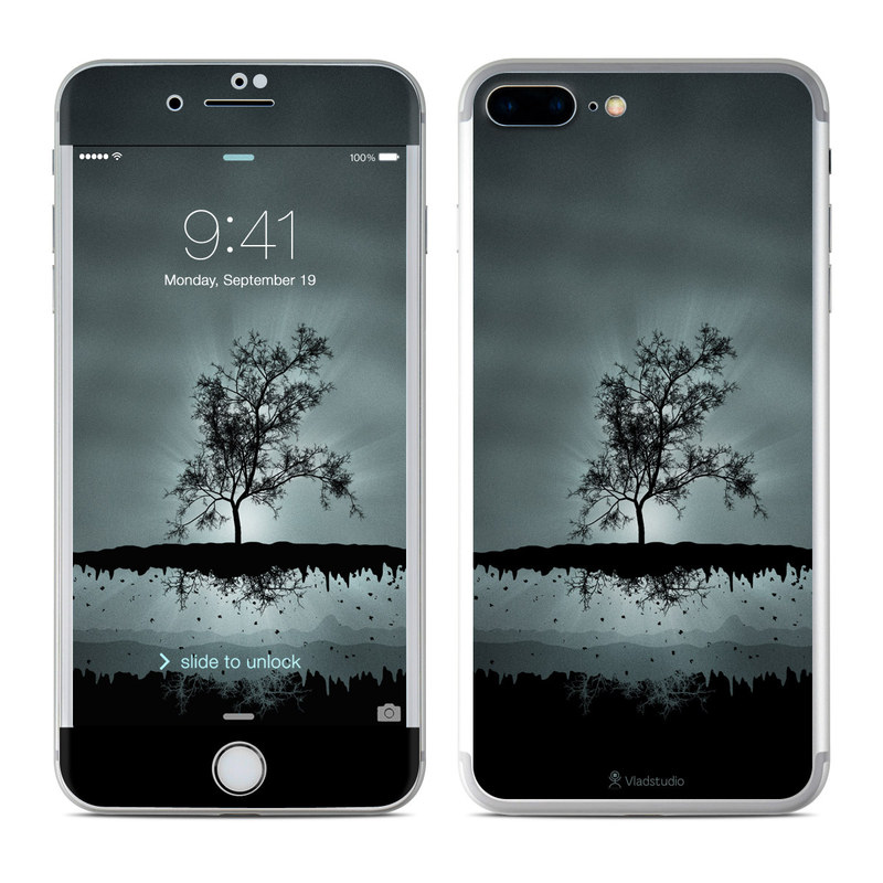 Apple iPhone 7 Plus Skin - Flying Tree Black (Image 1)