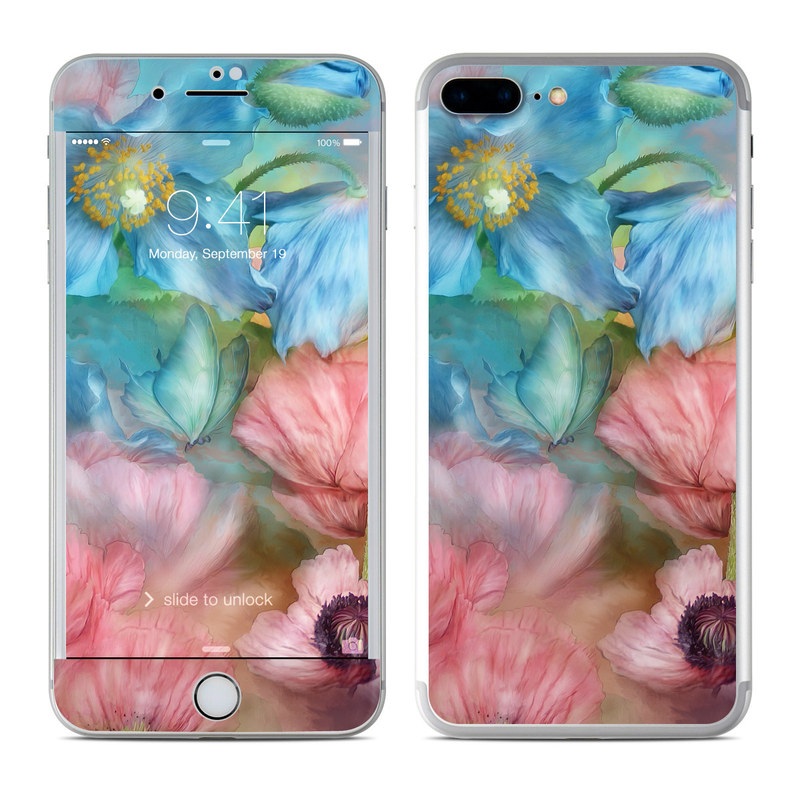 Apple iPhone 7 Plus Skin - Poppy Garden (Image 1)