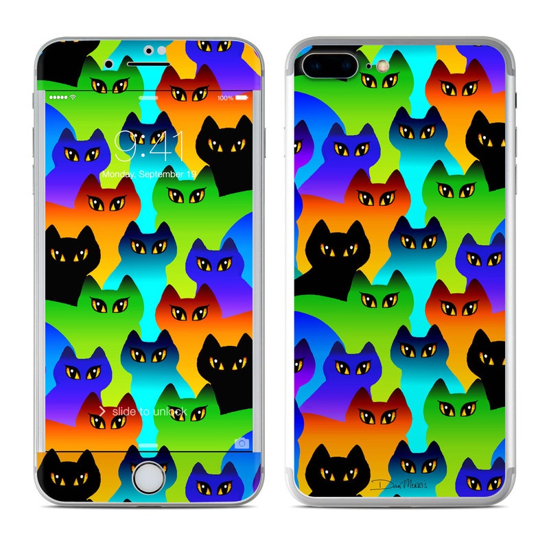 Apple iPhone 7 Plus Skin - Rainbow Cats (Image 1)