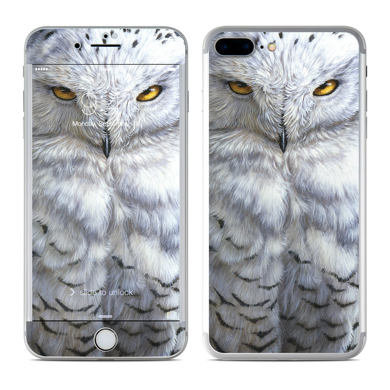 Apple iPhone 7 Plus Skin - Snowy Owl (Image 1)