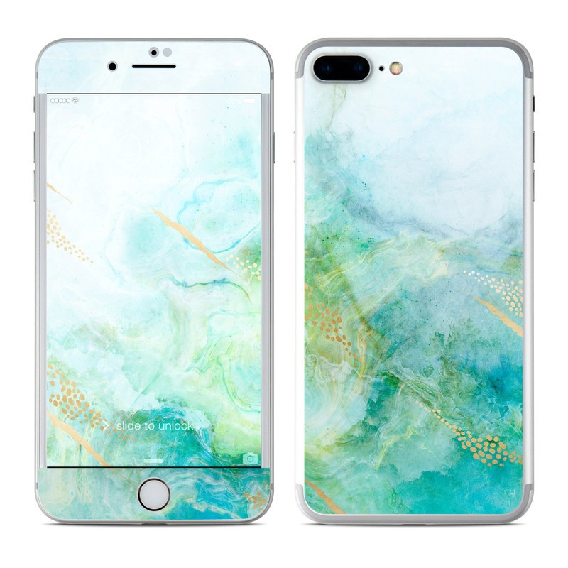 Apple iPhone 7 Plus Skin - Winter Marble (Image 1)