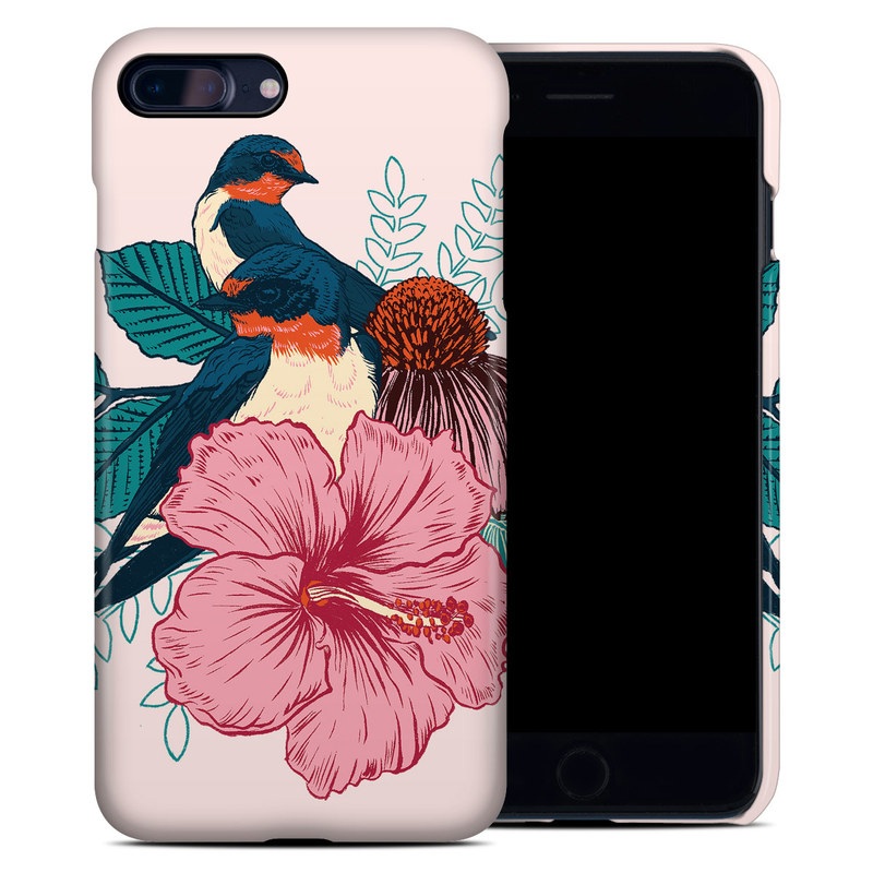 Apple iPhone 7 Plus Clip Case - Barn Swallows (Image 1)