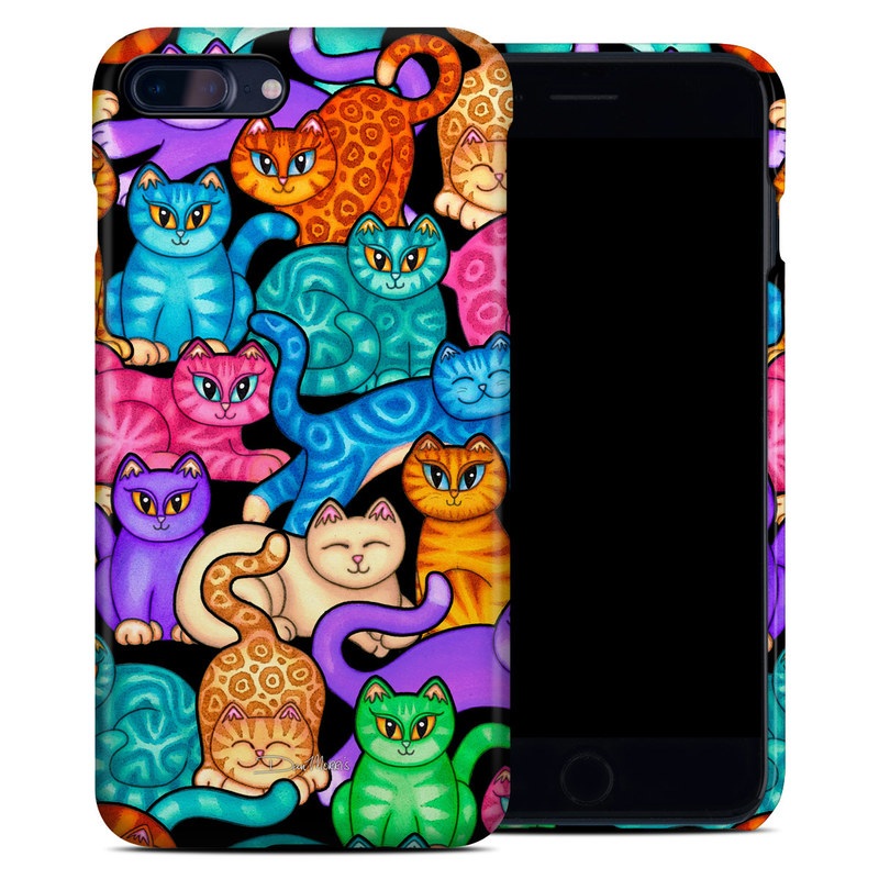 Apple iPhone 7 Plus Clip Case - Colorful Kittens (Image 1)