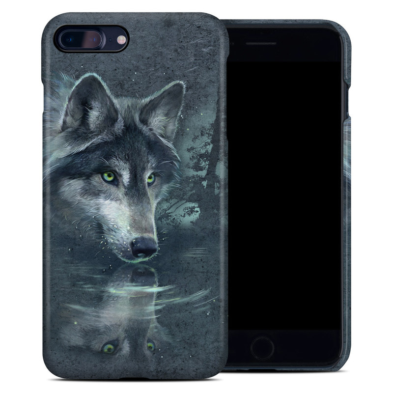 Apple iPhone 7 Plus Clip Case - Wolf Reflection (Image 1)