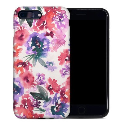 Apple iPhone 7 Plus Hybrid Case - Blurred Flowers