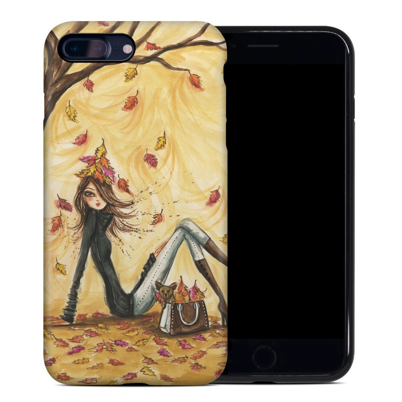 Apple iPhone 7 Plus Hybrid Case - Autumn Leaves (Image 1)