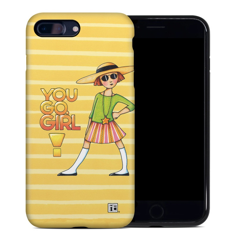 Apple iPhone 7 Plus Hybrid Case - You Go Girl (Image 1)