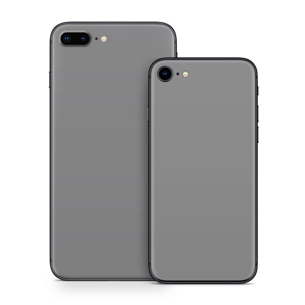 Apple iPhone 8 Skin - Solid State Grey