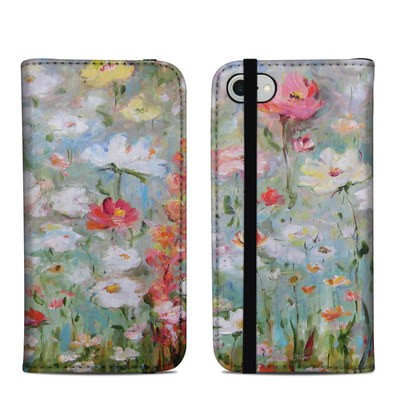Apple iPhone 8 Folio Case - Flower Blooms