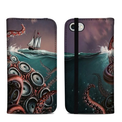 Apple iPhone 8 Folio Case - Kraken