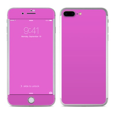 Apple iPhone 8 Plus Skin - Solid State Vibrant Pink