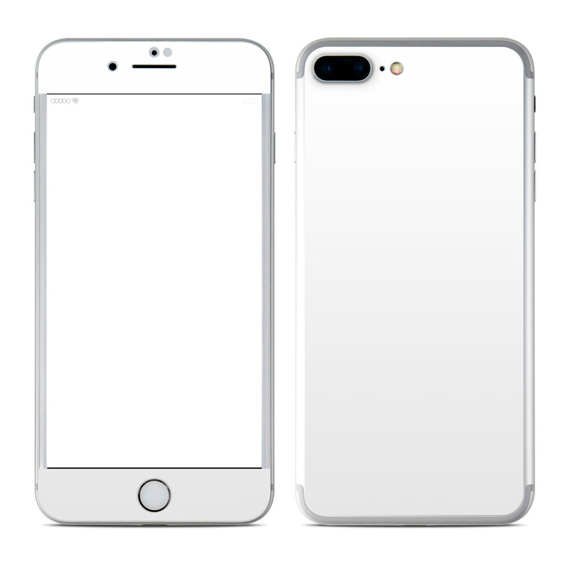 Apple iPhone 8 Plus Skin - Solid State White (Image 1)