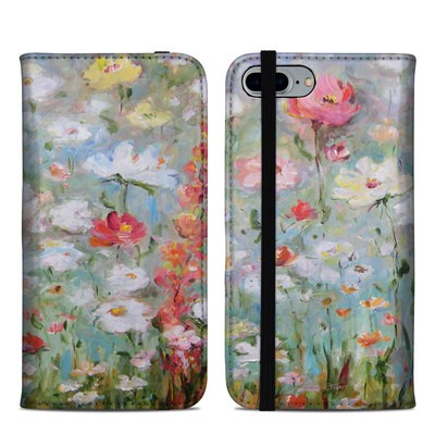 Apple iPhone 8 Plus Folio Case - Flower Blooms