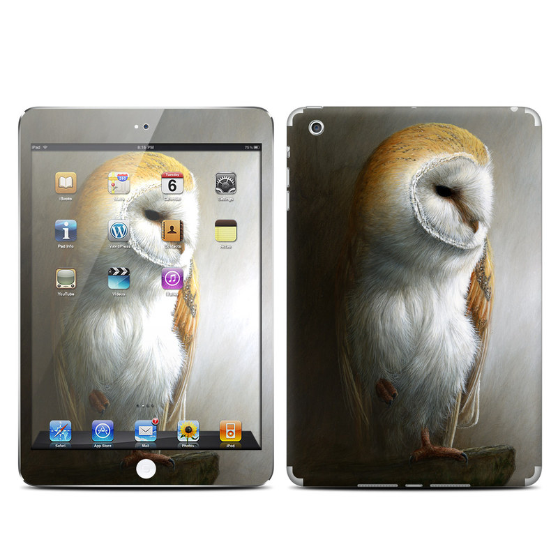 Apple iPad Mini Skin - Barn Owl (Image 1)
