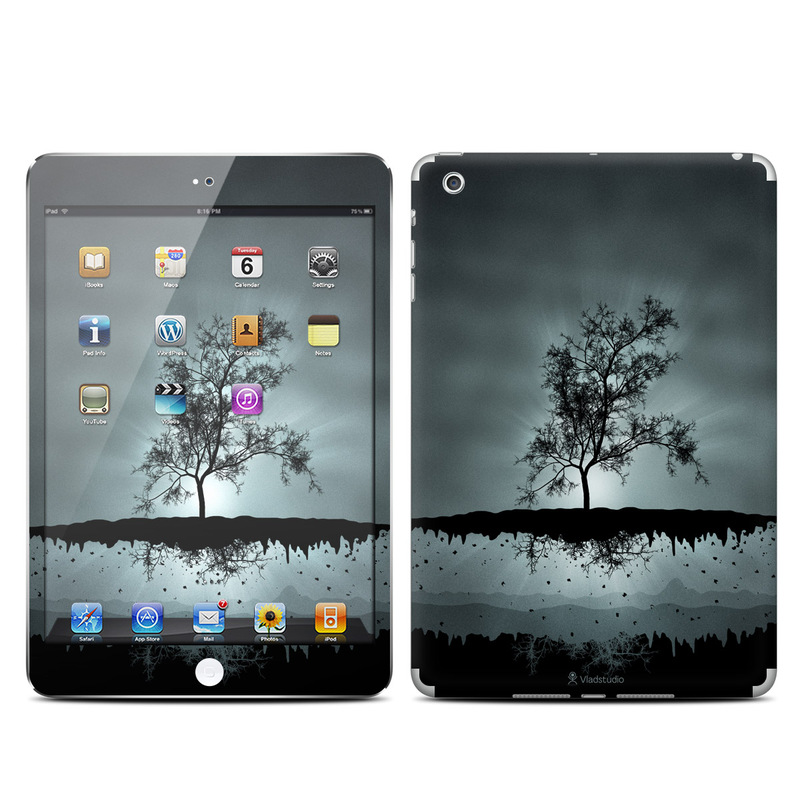 Apple iPad Mini Skin - Flying Tree Black (Image 1)