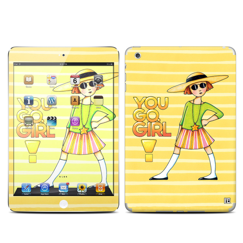 Apple iPad Mini Skin - You Go Girl (Image 1)