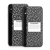 Apple iPhone X Skin - Composition Notebook (Image 1)
