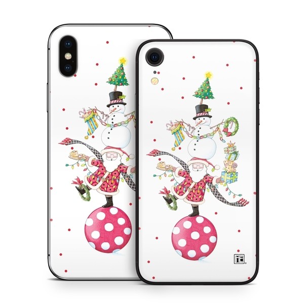 Apple iPhone X Skin - Christmas Circus