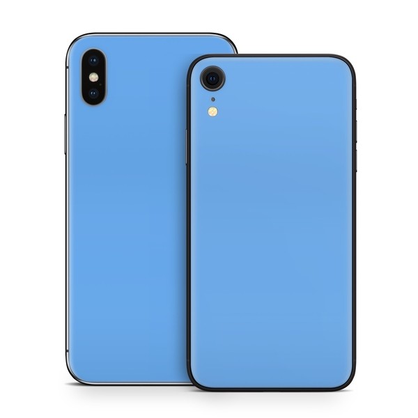 Apple iPhone X Skin - Solid State Blue