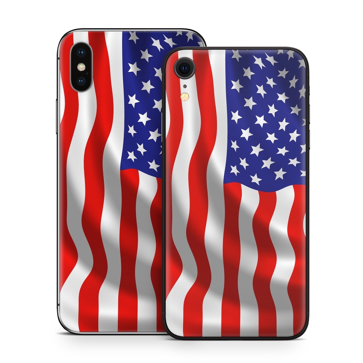 Apple iPhone X Skin - USA Flag by Flags | DecalGirl