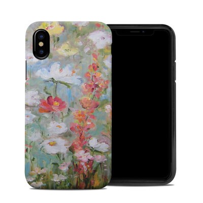 Apple iPhone X Hybrid Case - Flower Blooms