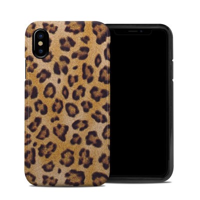Apple iPhone X Hybrid Case - Leopard Spots