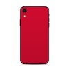 Apple iPhone XR Skin - Solid State Red