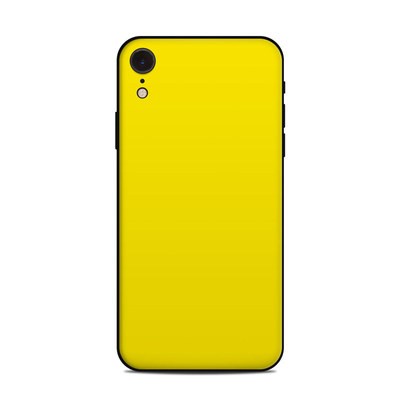 Apple iPhone XR Skin - Solid State Yellow