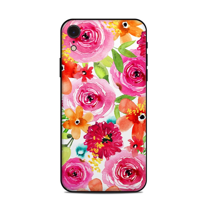 Apple iPhone XR Skin - Floral Pop (Image 1)