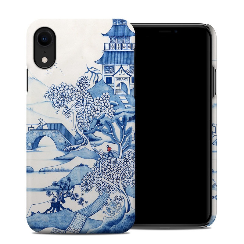 Apple iPhone XR Clip Case - Blue Willow (Image 1)