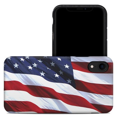 Apple iPhone XR Hybrid Case - Patriotic