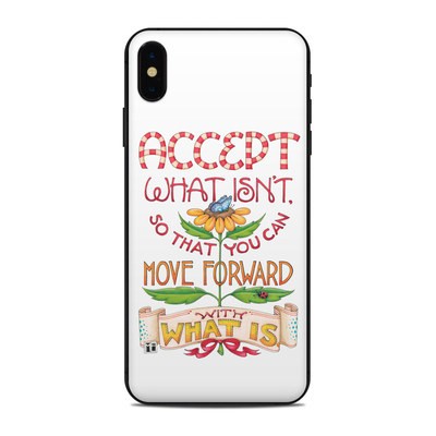 Apple iPhone Xs Max Skin - Accept What Isn't
