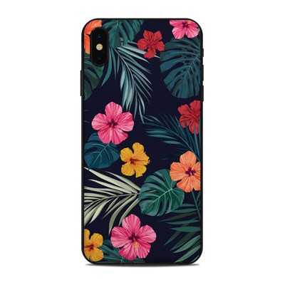 Apple iPhone Xs Max Skin - Tropical Hibiscus