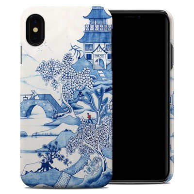 Apple iPhone XS Max Clip Case - Blue Willow