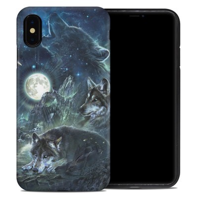 Apple iPhone XS Max Hybrid Case - Bark At The Moon