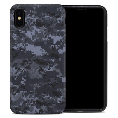 Apple iPhone XS Max Hybrid Case - Digital Navy Camo
