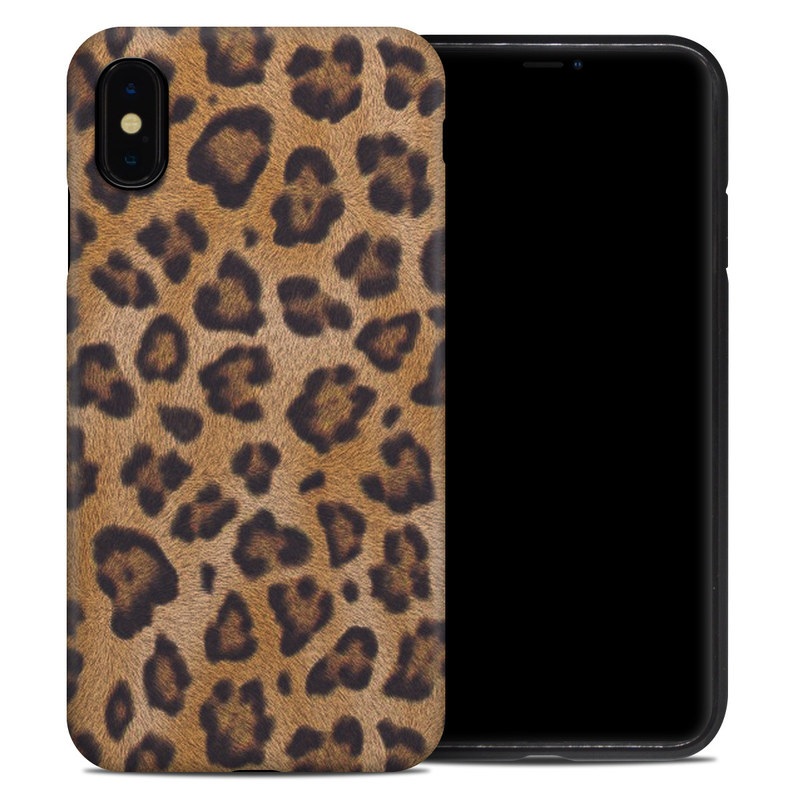 Apple iPhone XS Max Hybrid Case - Leopard Spots (Image 1)