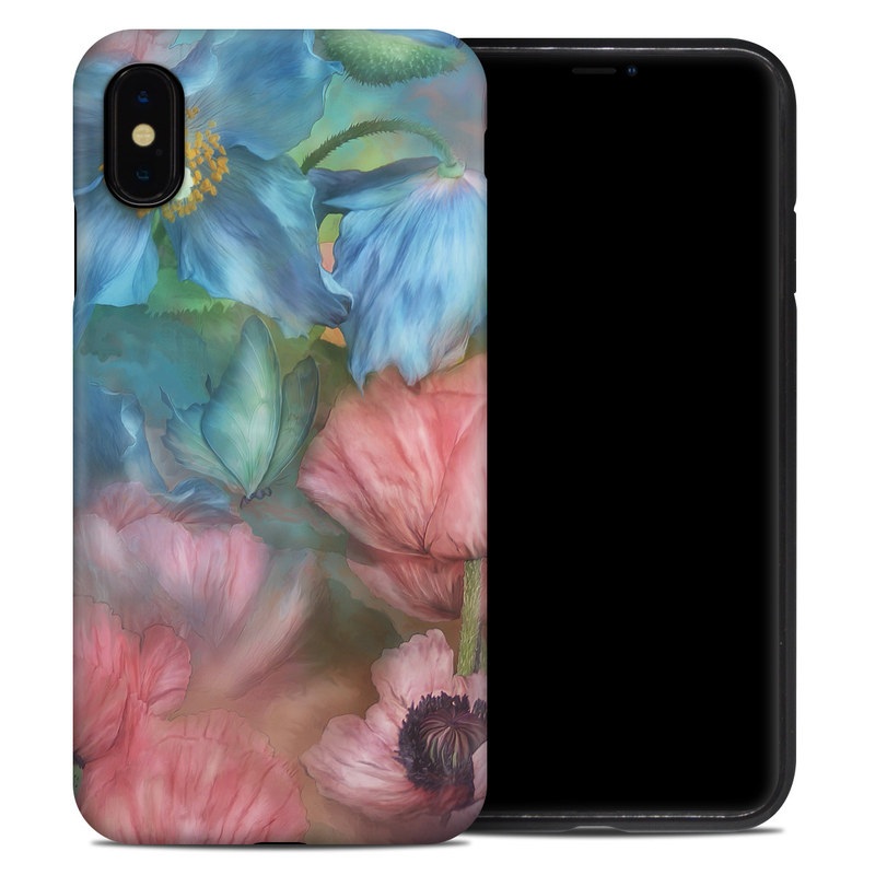 Apple iPhone XS Max Hybrid Case - Poppy Garden (Image 1)