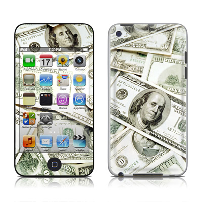 iPod Touch 4G Skin - Benjamins