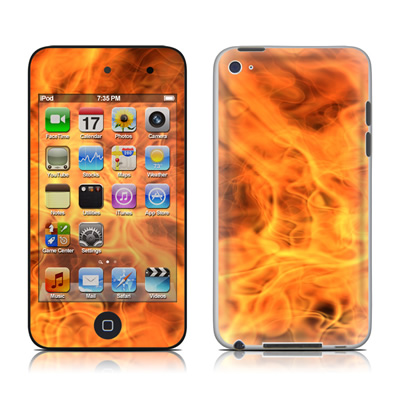 iPod Touch 4G Skin - Combustion