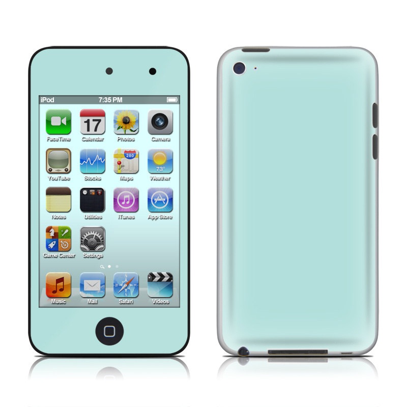 iPod Touch 4G Skin - Solid State Mint (Image 1)