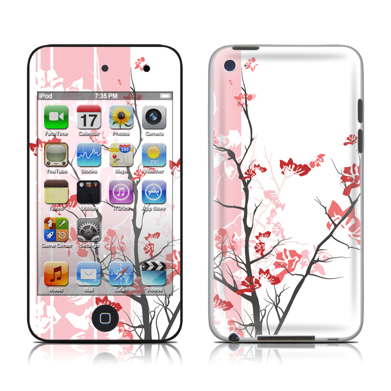 iPod Touch 4G Skin - Pink Tranquility (Image 1)