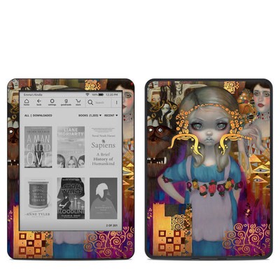 Amazon Kindle 10th Gen Skin - Alice in a Klimt Dream