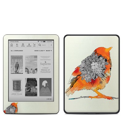 Amazon Kindle 10th Gen Skin - Orange Bird