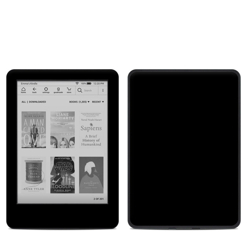 Amazon Kindle 10th Gen Skin - Solid State Black (Image 1)