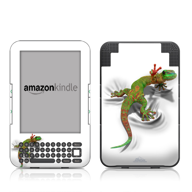 Kindle Keyboard Skin - Gecko (Image 1)