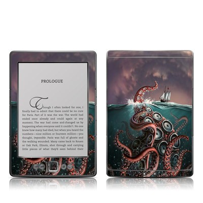 Kindle 4 Skin - Kraken